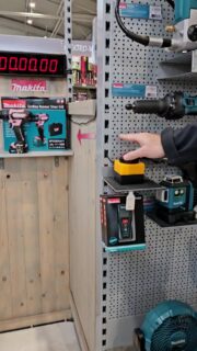 ⏱️ Stoppen bei 10,00 Sekunden - schaffst Du das? Am verkaufsoffenen Sonntag wird es bei uns im Baumarkt spannend! Teste dein Zeitgefühl und versuche, die Stoppuhr exakt bei 10,00 Sekunden anzuhalten. 🎯 Mit etwas Glück 🍀 kannst du einen rosa Makita-Akkuschrauber gewinnen! Entdecke auch unsere Makita-Markenwelt!
Leistungsstarke Akku-Werkzeuge, Gartengeräte oder passendes Zubehör - in unserem Makita-Store erwartet dich eine große Auswahl und persönliche Fachberatung. 🗓 Sonntag, 18. Oktober 2026
🕛 12 -18 Uhr
📍 Profi Müller • Prüm-Dausfeld Wir freuen uns auf euch! Wichtig: Teilnahme nur mit Stammkundenkarte, pro Karte ein Versuch möglich #profimüller #makita #mantelsonntag #prüm #verkaufsoffenersonntag🛍